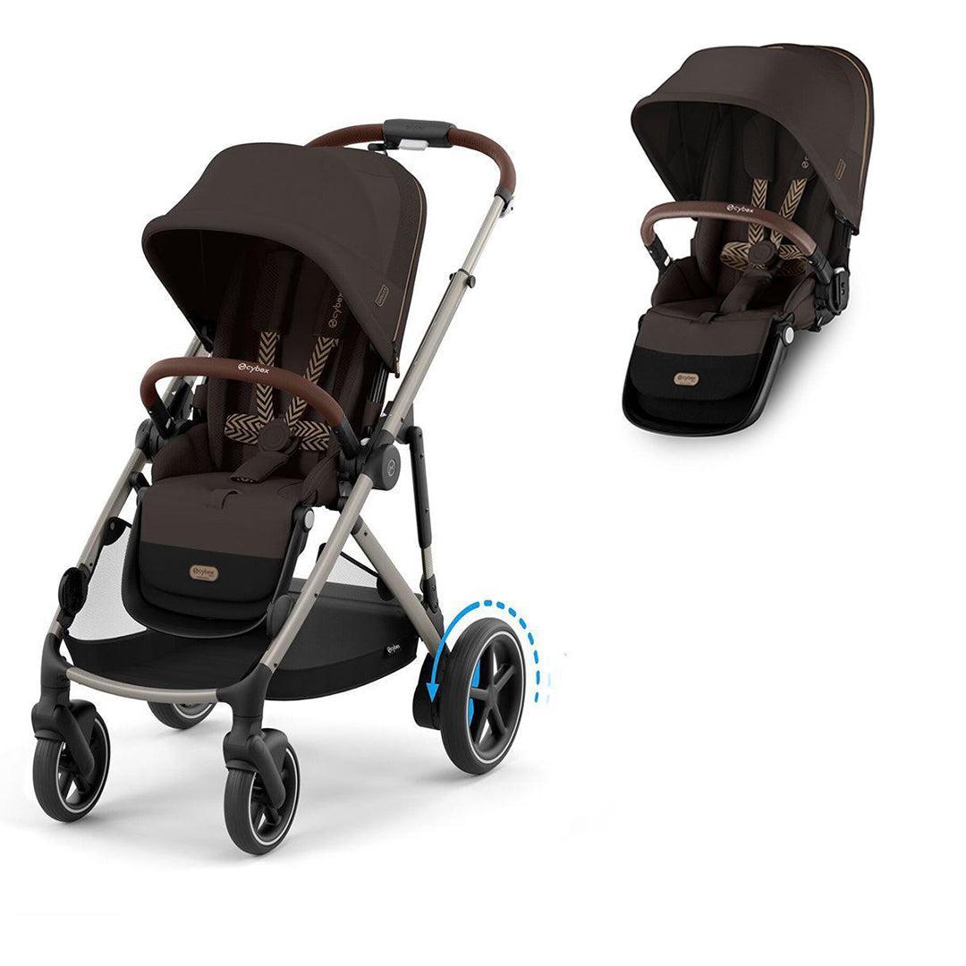 CYBEX e-Gazelle Double Pushchair