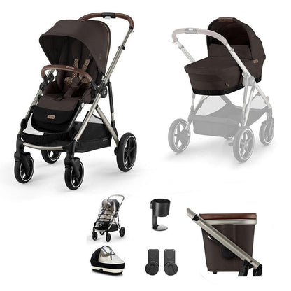CYBEX Gazelle S Essential Pushchair Bundle