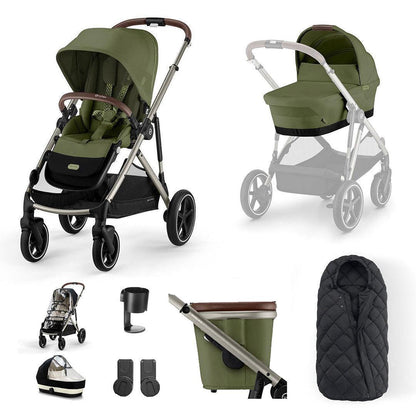 CYBEX Gazelle S Essential Pushchair Bundle