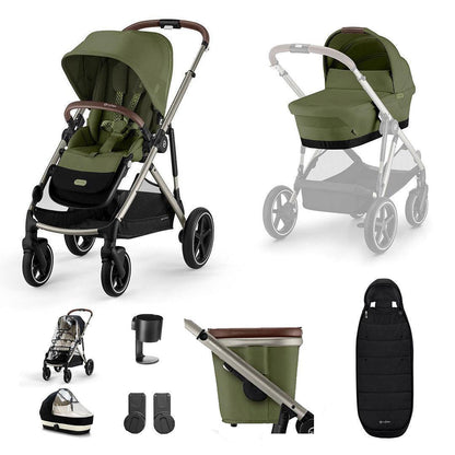 CYBEX Gazelle S Essential Pushchair Bundle