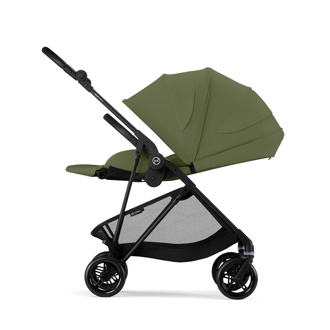 CYBEX Melio Carbon Pushchair - Moss Green