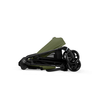 CYBEX Melio Carbon Pushchair - Moss Green