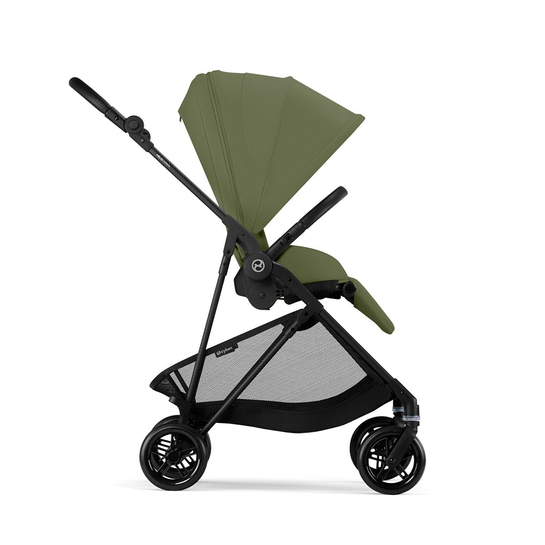 CYBEX Melio Carbon Pushchair - Moss Green