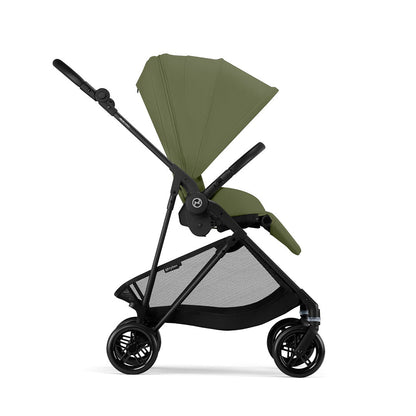 CYBEX Melio Carbon Pushchair - Moss Green