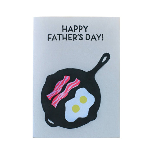 Dad Frying Pan Card