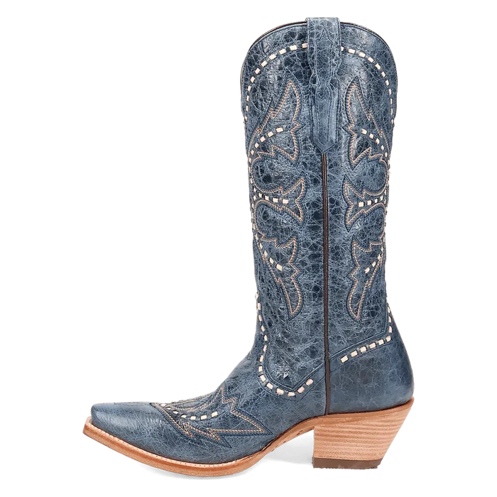 Dan Post Women's Mesa Leather Boot in Blue