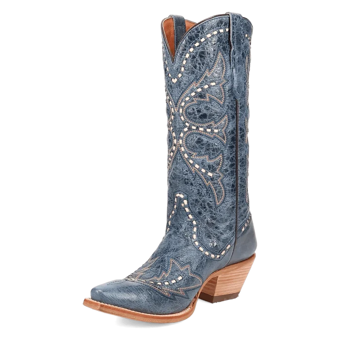 Dan Post Women's Mesa Leather Boot in Blue