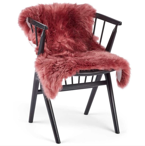 Dark Salmon Sheepskin