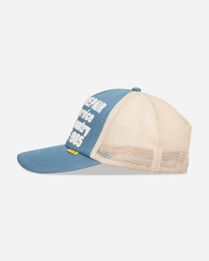 KAPITAL Denim Repair Service Denim Track Cap Ecru Hats Caps K2603XH502 ECRU