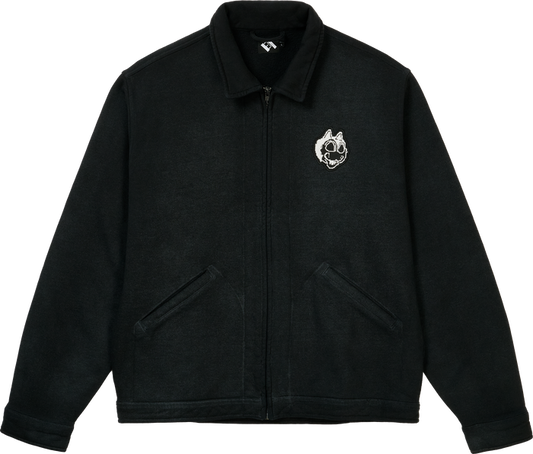 DIGICAT WORK JACKET WASHED BLACK