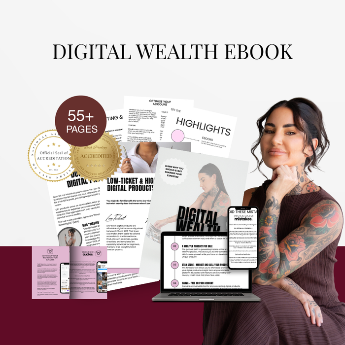Digital Wealth Blueprint: Create & Sell Digital Products Ebook