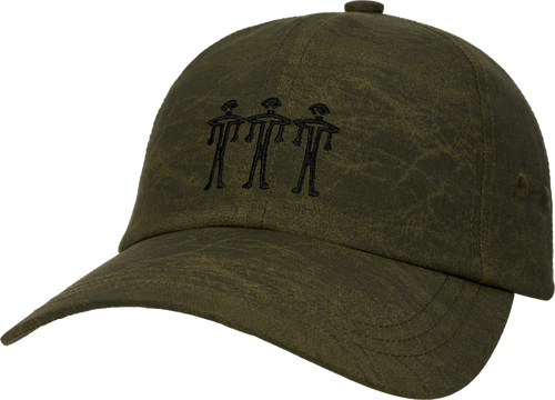 DOGU WASHED NYLON RIPSTOP 6-PANEL ARMY
