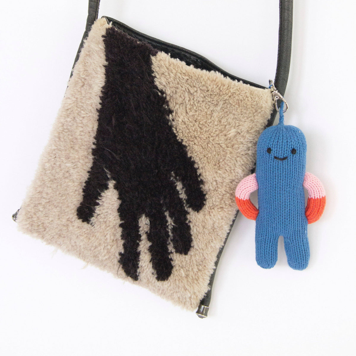 Bag Charm Hold Me Cobalt