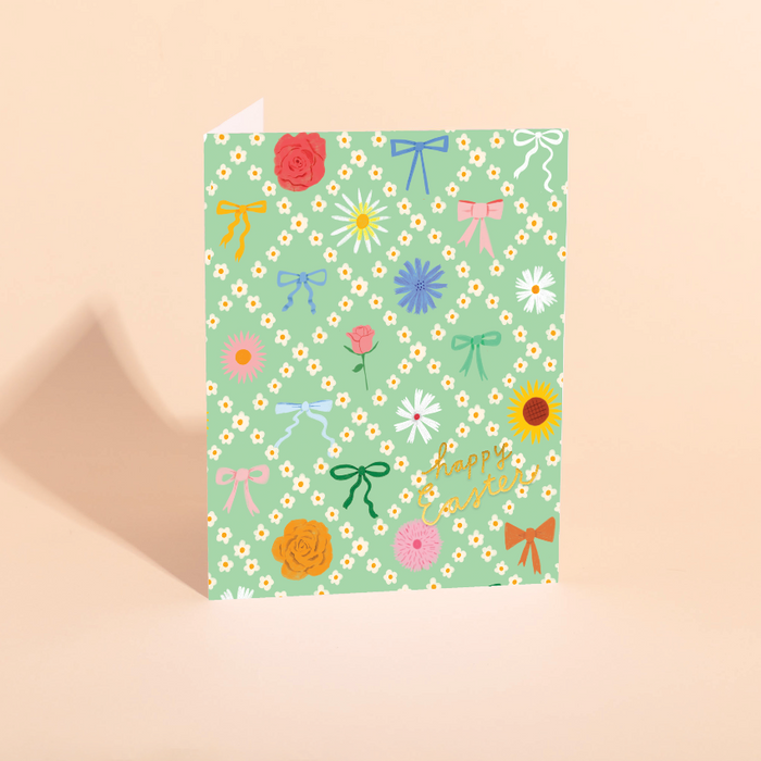 Easter Flowers Card