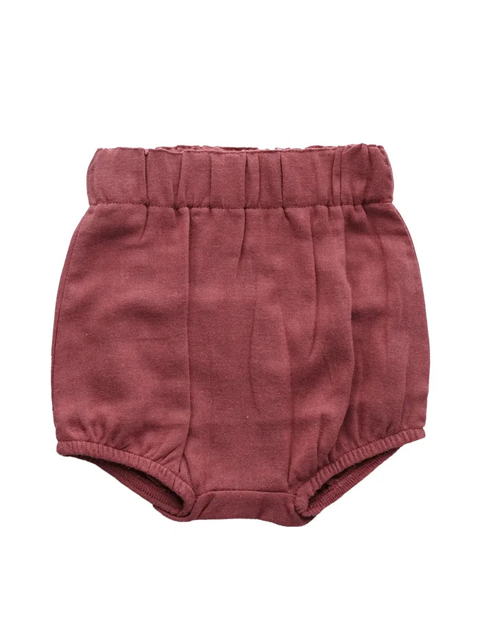 Cotton Gauze Bloomers - Brick (8065842020660)