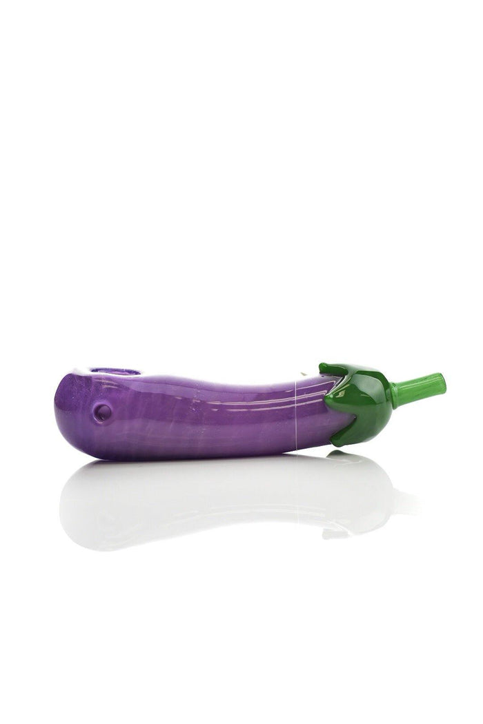 Empire Glassworks Dry Pipe Eggplant - Smoke Spot Smoke Shop