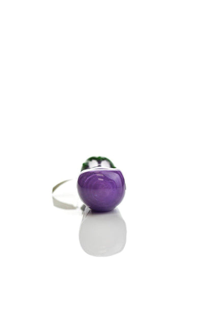 Empire Glassworks Dry Pipe Eggplant - Smoke Spot Smoke Shop