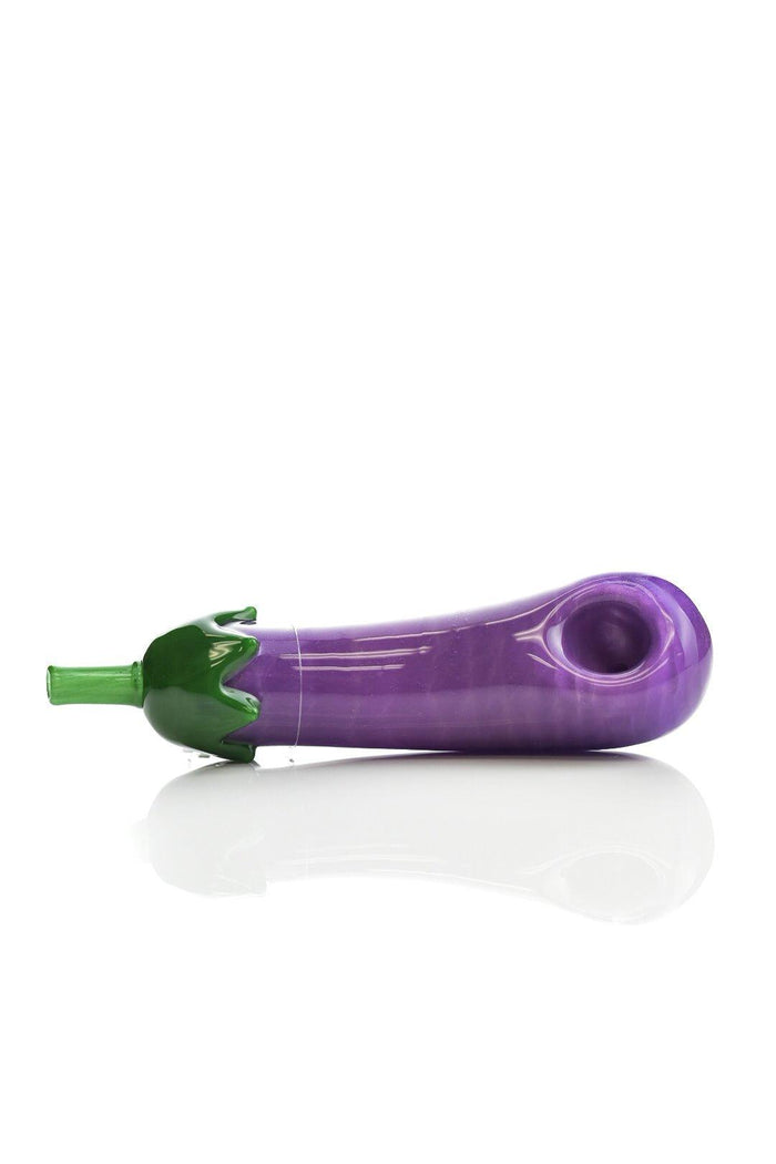 Empire Glassworks Dry Pipe Eggplant - Smoke Spot Smoke Shop