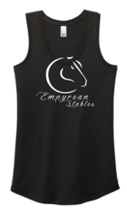 EMPYREAN STABLES WOMEN'S PERFECT TRI RACERBACK TANK