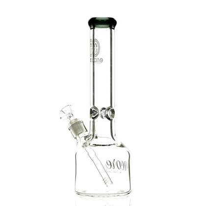 ENCORE 14" BELL BOTTOM BEAKER BLACK - Smoke Spot Smoke Shop