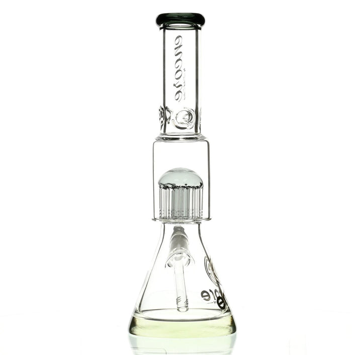 ENCORE 16" BEAKER W/TREE PERC BLACK - Smoke Spot Smoke Shop
