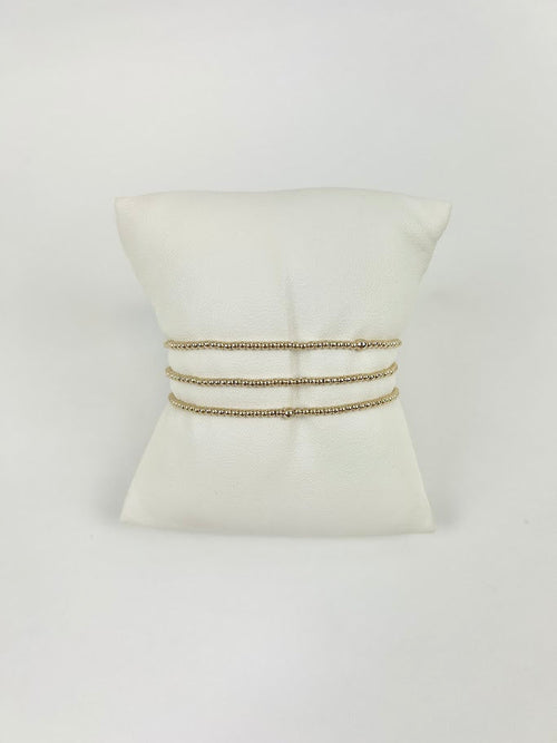 Enewton Classic Gold Bracelet 2mm Bracelet Stack Bracelets in at Wrapsody