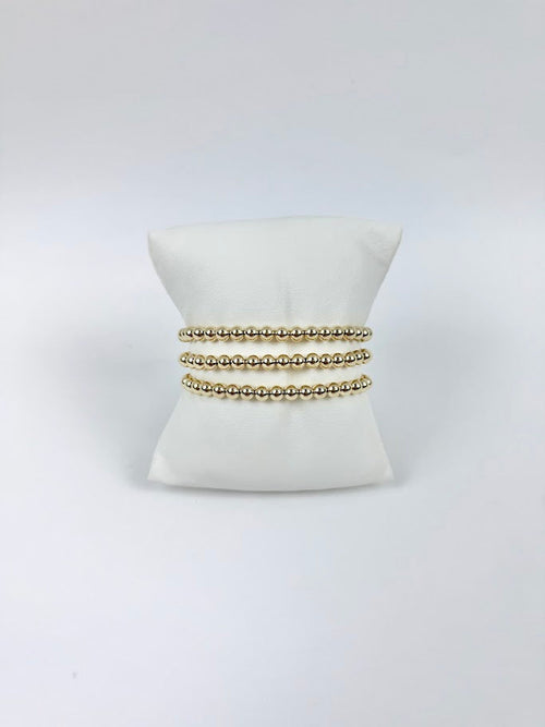 Enewton Classic Gold Bracelet 5mm Bracelet Stack Bracelets in at Wrapsody