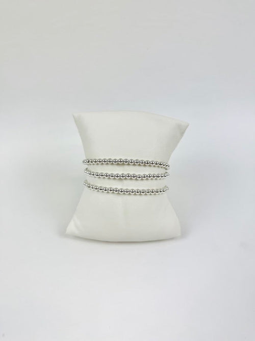Enewton Classic Sterling Bead Bracelet 4mm Bracelet Stack in at Wrapsody