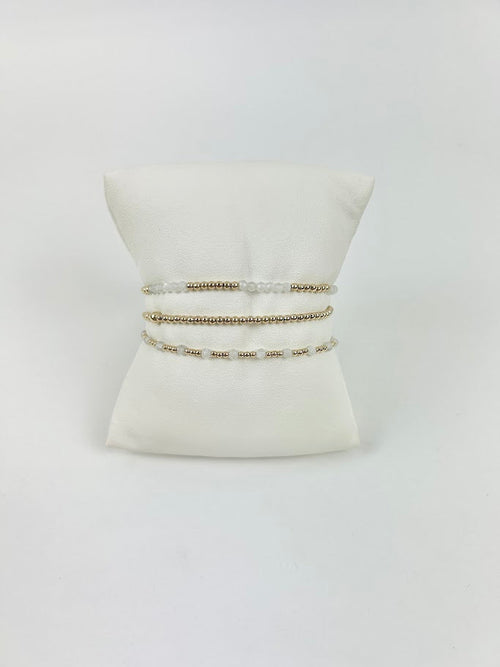 Enewton Gemstone Gold Moonstone Bracelet Stack Bracelets in at Wrapsody
