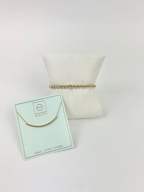 Enewton Gold Bliss Bar 16" Necklace Duo Necklaces in at Wrapsody
