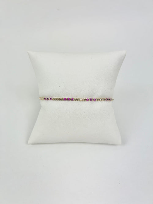 Enewton Hope Joy 2mm Bracelet Fuchsia Bracelets in at Wrapsody