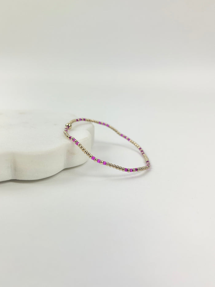 Enewton Hope Joy 2mm Bracelet Fuchsia Bracelets in at Wrapsody