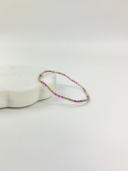 Enewton Hope Joy 2mm Bracelet Fuchsia Bracelets in at Wrapsody
