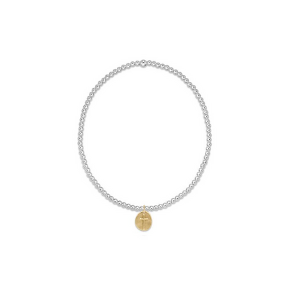 Enewton Mixed Metal Inspire Charm 2mm Bracelet Bracelets in at Wrapsody