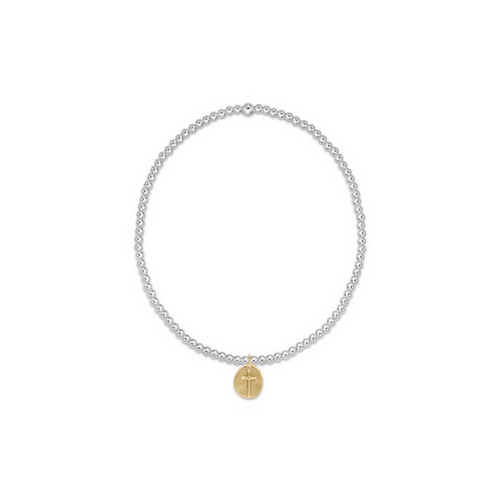 Enewton Mixed Metal Inspire Charm 2mm Bracelet Bracelets in at Wrapsody