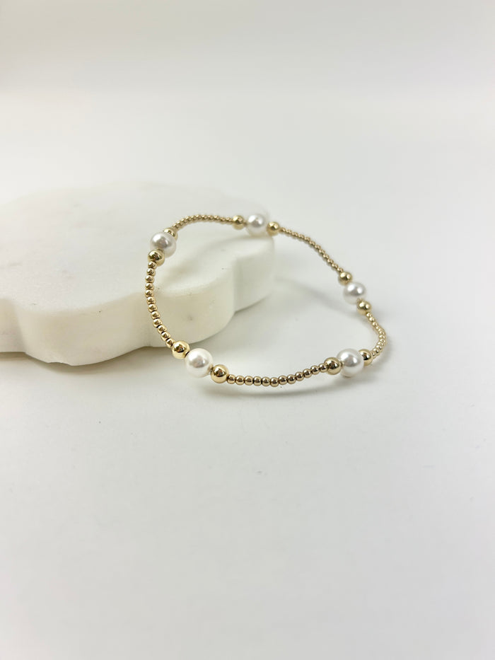 Enewton Purpose 6mm Pearl Bead Bracelet Bracelets in at Wrapsody