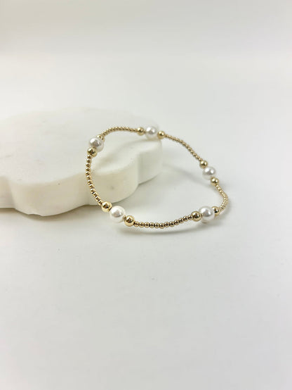 Enewton Purpose 6mm Pearl Bead Bracelet Bracelets in at Wrapsody