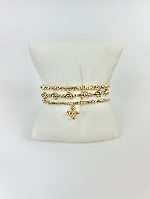 Enewton Sincerity Signature Cross Bracelet Stack Bracelets in at Wrapsody