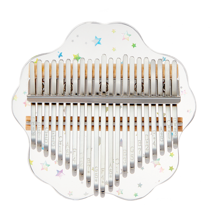 Engravable Acrylic Sakura Kalimba 17/21 Key | Custom Gift & Crystal Clear Tone Hluru