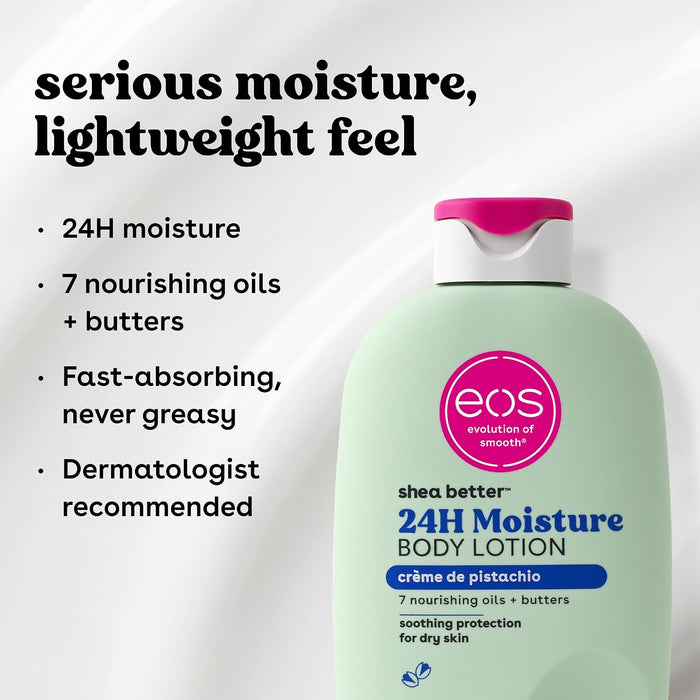 EOS Shea Better 24H Moisture Body Lotion Crème De Pistachio 473ml