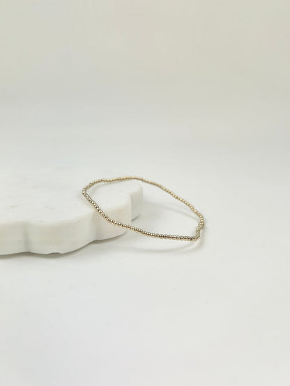 Extends Classic Gold 2mm Bracelet Bracelets in at Wrapsody