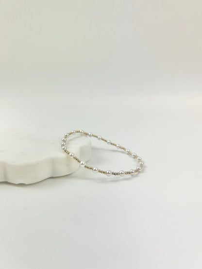 Extends Classic Sincerity 4mm Pearl Bracelet Bracelets in at Wrapsody