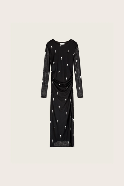 Fabienne Chapot Ashley Dress Black/Cosy White by Fabienne Chapot, shop the brand at Dotique online store.