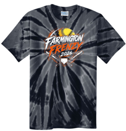 FARMINGTON FRENZY YOUTH TIE-DYE TEE