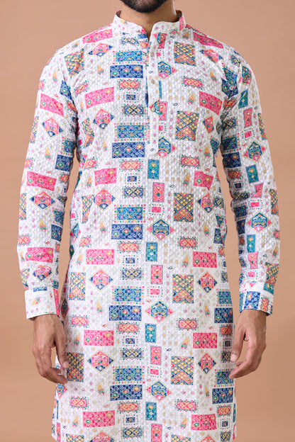 Men festive kurta pants