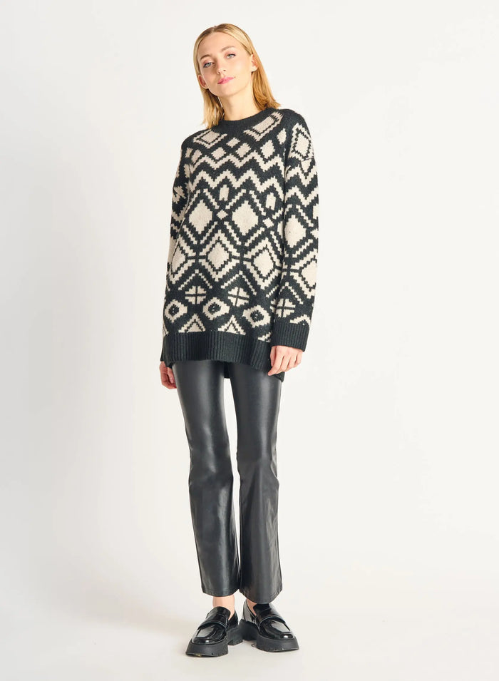Flared Faux Leather Pants Acorn Home + Apparel