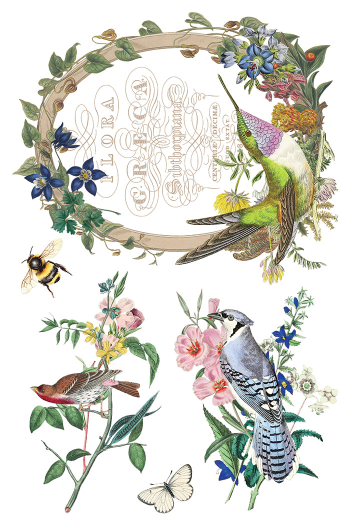 Flora Greca IOD Transfer 8x12 Pad™
