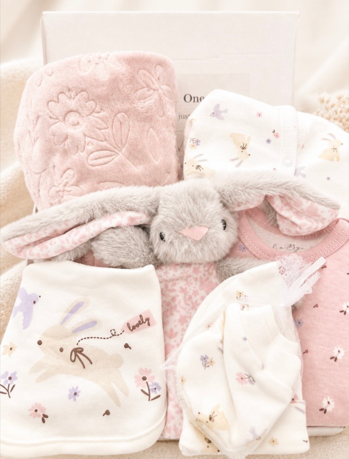 Floral Bunny Gift Hamper