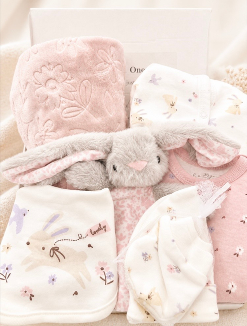 Floral Bunny Gift Hamper
