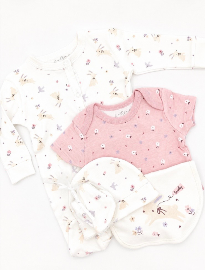 Floral Bunny Gift Hamper